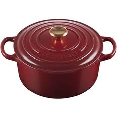 Le Creuset Signature Cast Iron Round Rhone with lid 3.3 L 22 cm