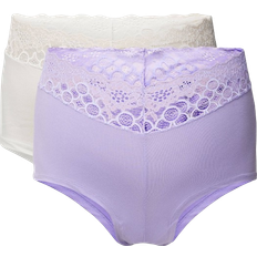 Mamalicious Maternity Briefs 2-pack Purple/Violet Tulip