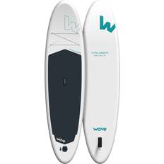 Best SUP Boards Wave White Cruiser 2.0 SUP Inflatable Paddleboard 10'9ft