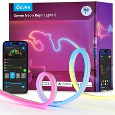 Govee neon Govee Neon 3m Hvid LED bånd