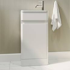 Bathroom Furnitures Pendle 410mm White Cloakroom Vanity Unit