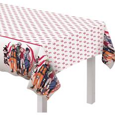 Table Decorations Naruto Birthday Rectangular Plastic Table Cover, 54 x 96 Inches, 1 Count