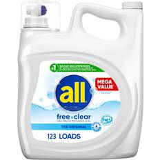 Cleaning Equipment & Cleaning Agents All liquid laundry detergent,free clear for sensitive skin,184.5 ounce,123