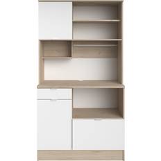 Parisot Lydia White/Oak Decor Armario 45x186cm