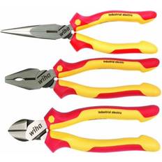 Wiha Combination Pliers Wiha insulated industrial 3piece Combination Plier