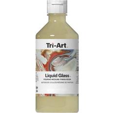 Tri-Art Tri-Art Liquid Glass Pouring Medium 120 ml, fungerar även som resinliknande lack för akrylfärg