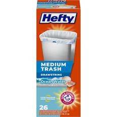 Cleaning Equipment & Cleaning Agents Hefty Medium Trash Bags, Ocean Water Scent, Gallon, Count