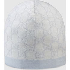 Baby - GG Pattern Wool Hat, Blue