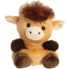 Toys Aurora Mini Hubert Highland Cow Palm Pals Adorable Plush Toy Brown 5" Brown Mini