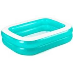 Inflatable Pools Samuel Alexander Bestway 450 Litre Rectangular Family Paddling Pool 201 x 150 x 51cm Blue One Size