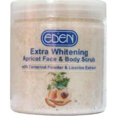 Hyaluronic Acid Body Scrubs Eden Extra Whitening Apricot Face & Body Scrub 500g