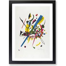 East Urban Home Small Worlds I by Wassily Kandinsky Black Framed Framed Art 65x90cm