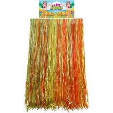 Multicoloured Skirts Children's Clothing Henbrandt childrens/kids hawaiian hula grass party skirt sg7410