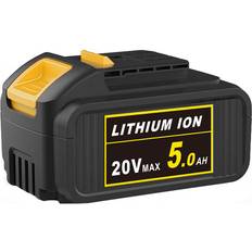 Teetok Replacement For Dewalt 18V 5.0Ah BATTERY DCB184 N394624 DCB184-XJ DCB182 Lithim XR Li-ion