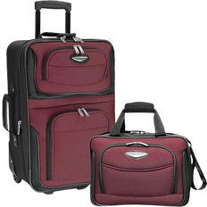 Mjuka - Polyester Resväskeset Travelers Choice Amsterdam - 2 delar