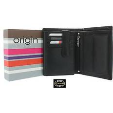 Wallets & Key Holders Mala Leather origin collection bi-fold wallet with rfid protection 111_5