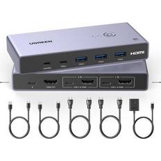 Ugreen Kvm Switch 2 Port USB-C/Hdmi CM692 25961, Switch Box