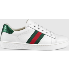 Gucci Kids - Ace Leather Sneaker, White