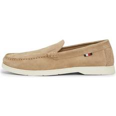 Beige - Homme Mocassins Tommy Hilfiger Mocassins en Cuir - Taille - Beige