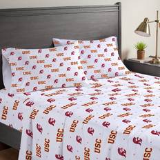 Pegasus NCAA USC Trojans Small X Bed Sheet (259.08x228.6)