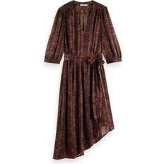 Scotch & Soda Scotch & Soda Asymmetric Wrap Dress