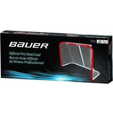 Bauer Deluxe Official Pro Net 6x4 Hockeymål Röd Unisex