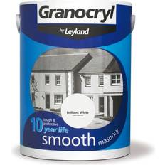 Leyland Trade Concrete Paint Leyland Trade Granocryl Smooth Concrete Paint Brilliant White 5L