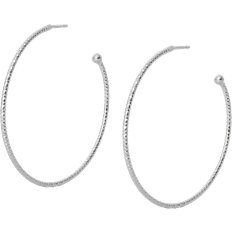 Rodium Örhängen Caroline Svedbom "Evita Loop Earrings Rhodium" Örhängen