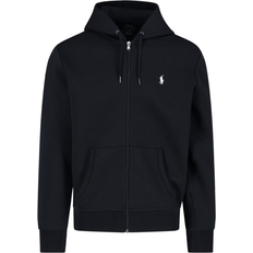 Cotton Blend Hoodie - Black