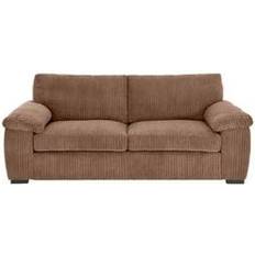 Luxury Life Collingdale Jumbo Cord Light Brown Sofa 190cm 3 Seater