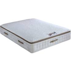 White Bed Mattress Bedmaster Windsor 3000 Pocket Sprung Pillow Top Bed Matress 135x190cm