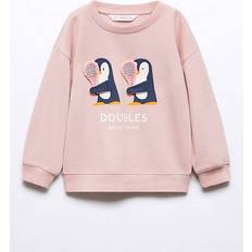 Mango Penguin Doubles Sweatshirt - Pink