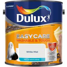 Dulux White Paint Dulux Easycare Washable & Tough Matt Wall Paint White Mist 2.5L