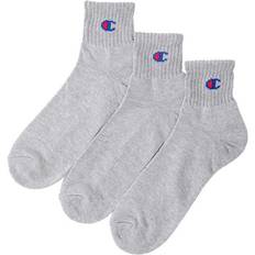 Mens Ankle Socks 3X Pack Regular Cotton Grey Sports Trainer Socks