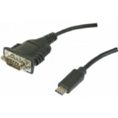Tecline USB Type C to RS232 Serial Converter 1 DB9 Port