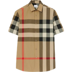 Burberry Clothing Burberry Check Cotton Shirt - Archive Beige