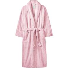 Pink - Unisex Sleepwear Daniel James 100% soft cotton dressing gown luxury bathrobe mens terry toweling unisex