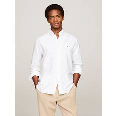 Tommy Hilfiger Bomull Skjortor Tommy Hilfiger Solid Heritage Oxford RF Shirt - Optic White