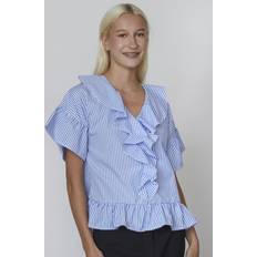 Sisters Point Blusar Sisters Point Bluse Catey-T L. Blue/White