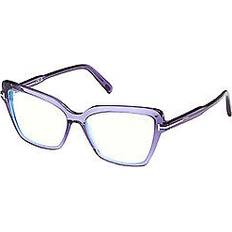 Glasses & Reading Glasses Tom Ford Blue-Light Block 55 mm Acetate Violet