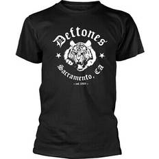 Deftones tiger sacramento black t-shirt