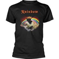 PhD Nutrition Rainbow rising black black t-shirt