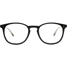 Glasses & Reading Glasses Garrett Leight Garrett Leight KINNEY MBK Black Size Free Lenses HSA/FSA Insurance Blue Light Block Available Matte Black 47