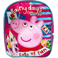 Peppa Pig Kids backpack toddlers rainy days character school bag travel rucksack