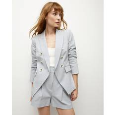 XXXS Blazer Veronica Beard Blazer Miller aus Seersucker