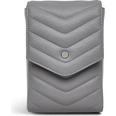 Radley Bags Radley Women's Leather Womens Leather Rowe Avenue Medium Phone Crossbody Grey Medium