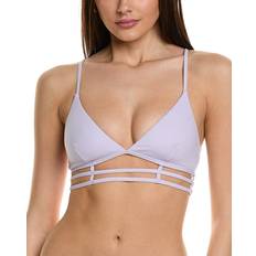 Purple Bikinis SIMKHAI Eunice Strappy Solid Bikini Top