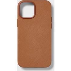 Heyday Apple iPhone 13 mini/iPhone 12 mini Case Tan Saffiano