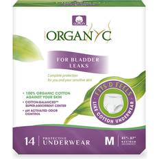 Organyc light incontinence underwear medium 14 pants