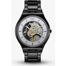 Swatch Train The Hands Skeleton SS07B113G Black/Skeleton